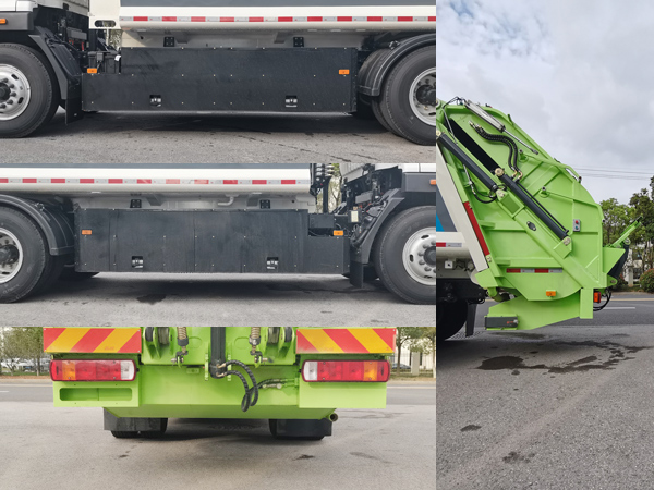 耶律潔牌SWT5181ZYSBEV純電動壓縮式垃圾車公告圖片