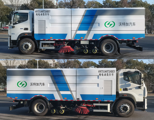 耶律潔牌SWT5180TXSBEV純電動(dòng)洗掃車公告圖片