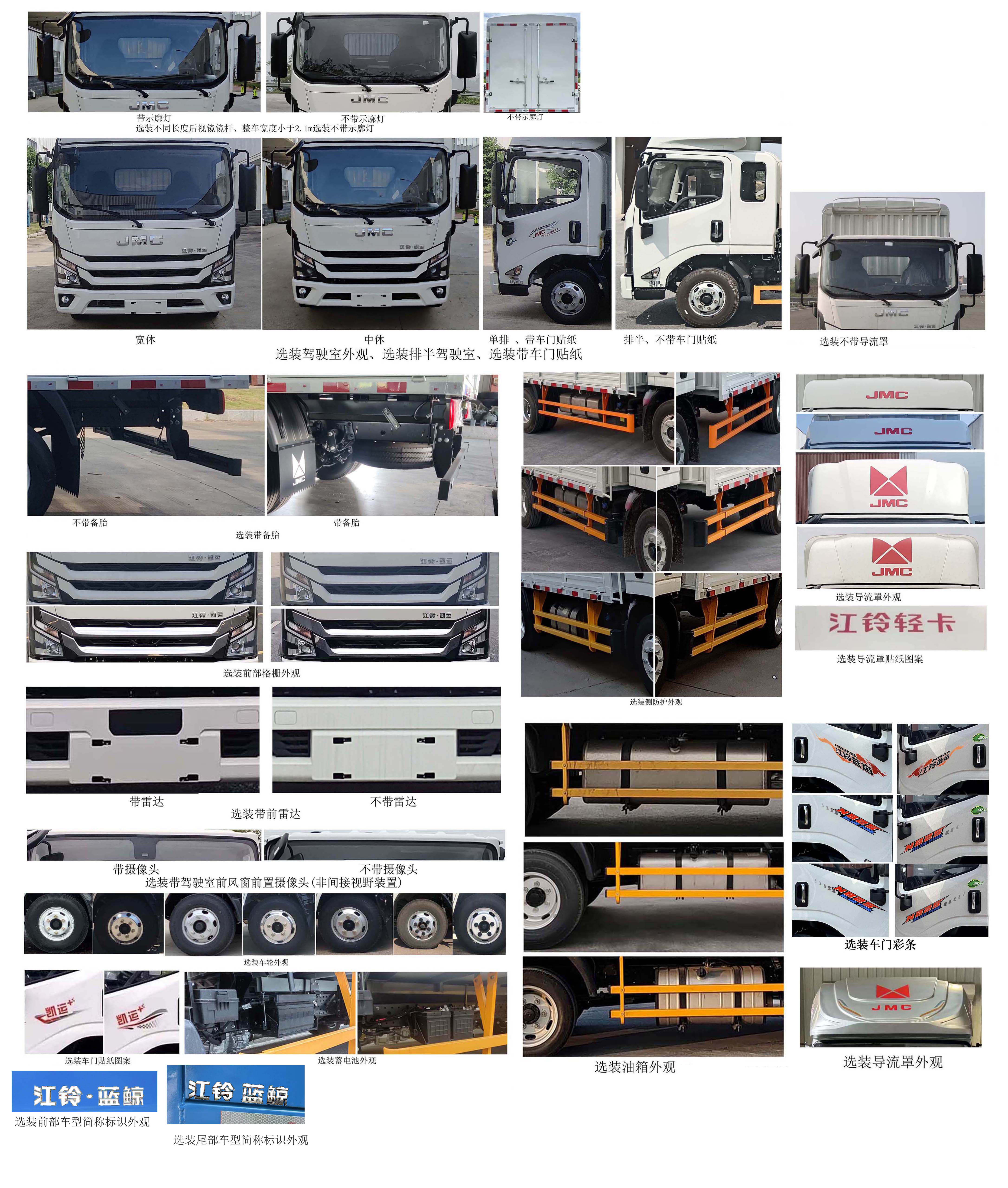 江鈴牌JX5049CCYT0D26倉柵式運(yùn)輸車公告圖片