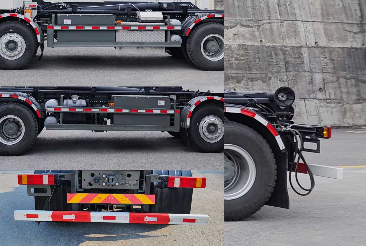 華威馳樂牌SGZ5310ZXXWPBEV純電動(dòng)車廂可卸式垃圾車公告圖片