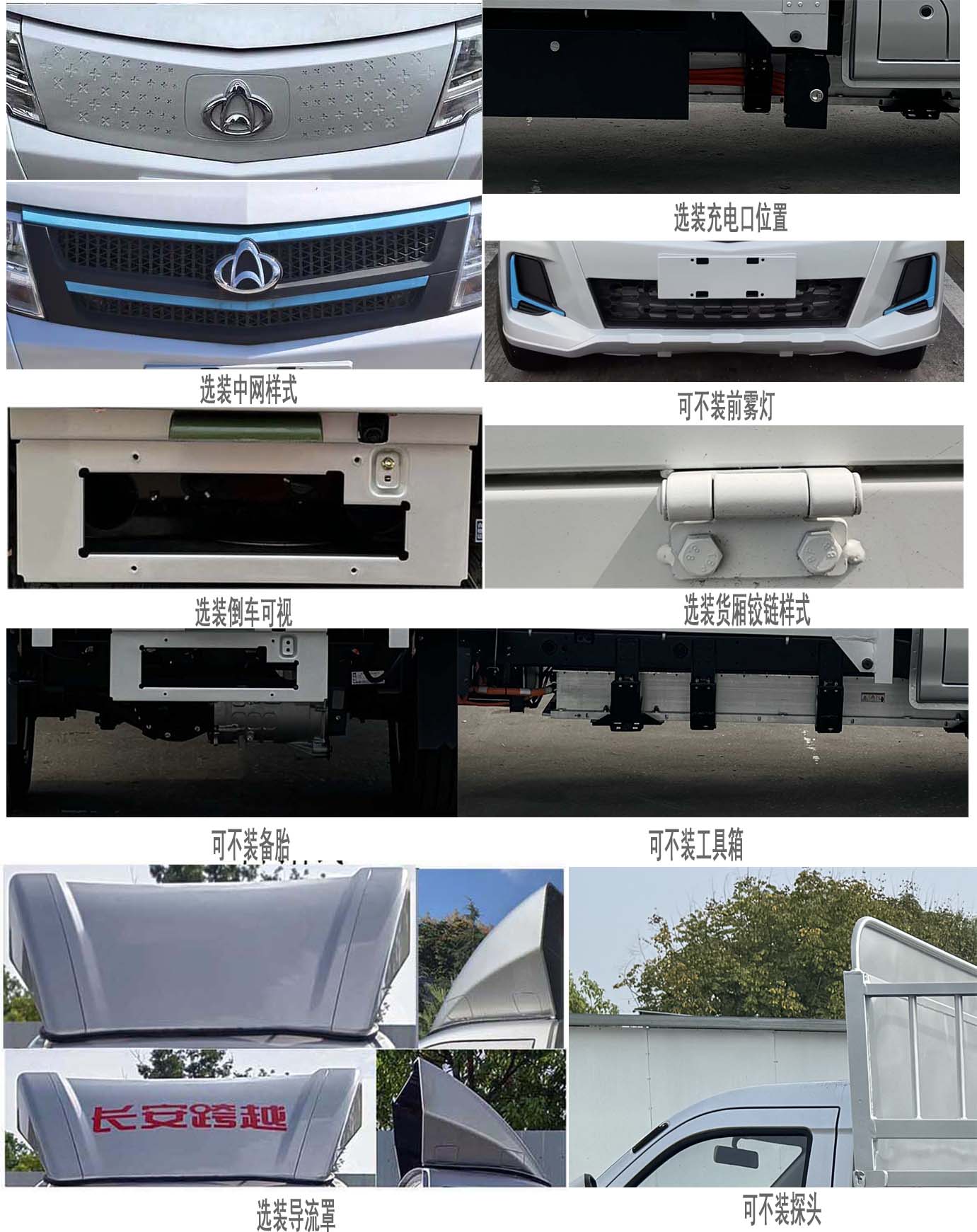 長安牌CKS5032CCYX3RD62BEV純電動倉柵式運輸車公告圖片