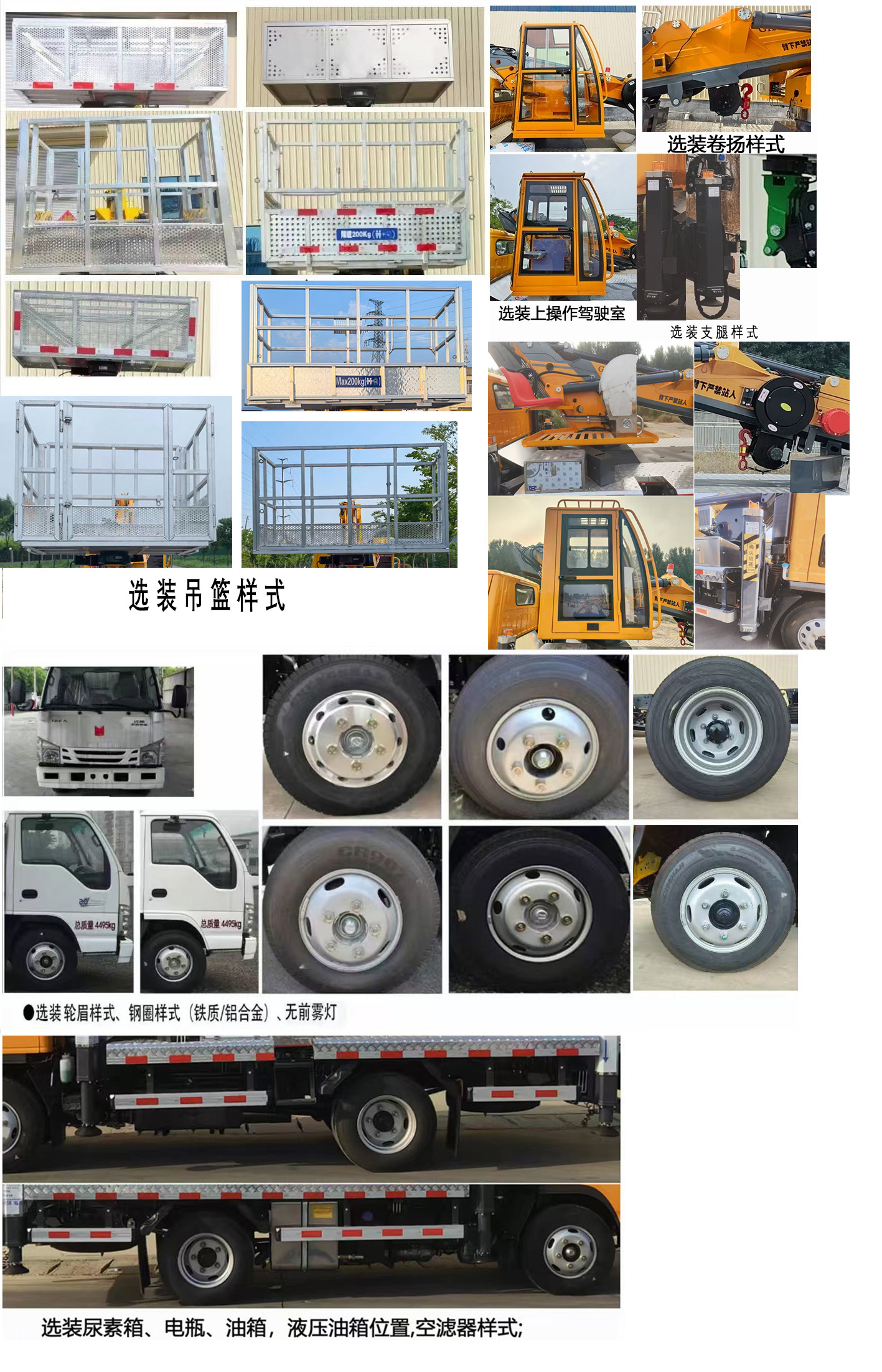 黔成民牌GYH5041JGKQL6高空作業(yè)車公告圖片