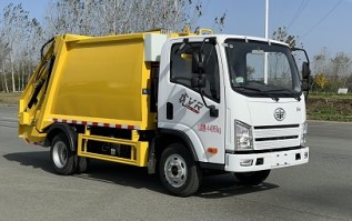 压缩式垃圾车