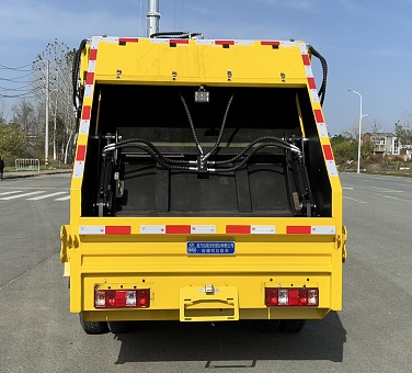 壓縮式垃圾車圖片