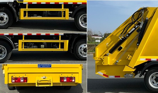 壓縮式垃圾車圖片