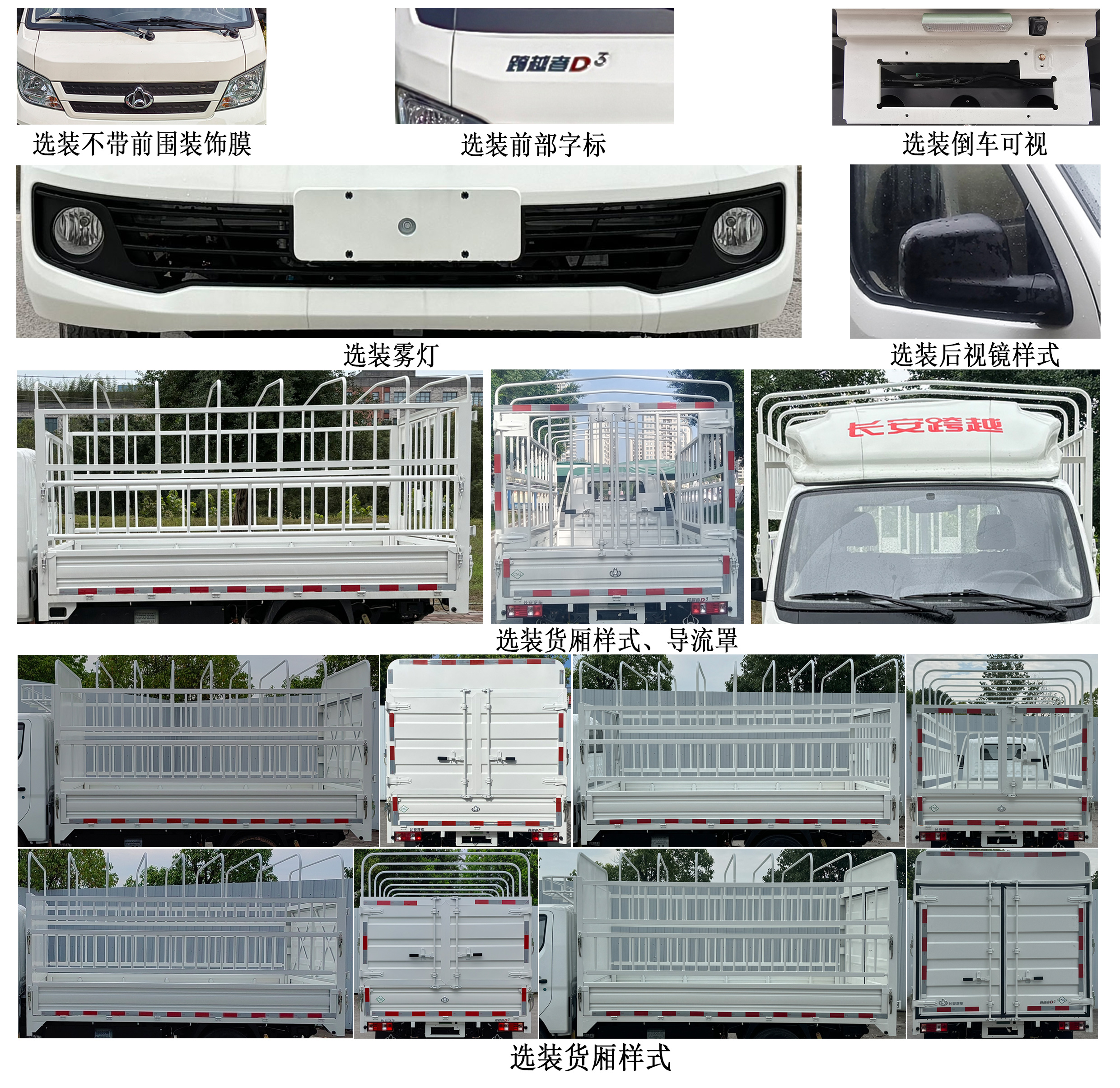 長安牌CKS5032CCYD3BD6B1NG倉柵式運輸車公告圖片
