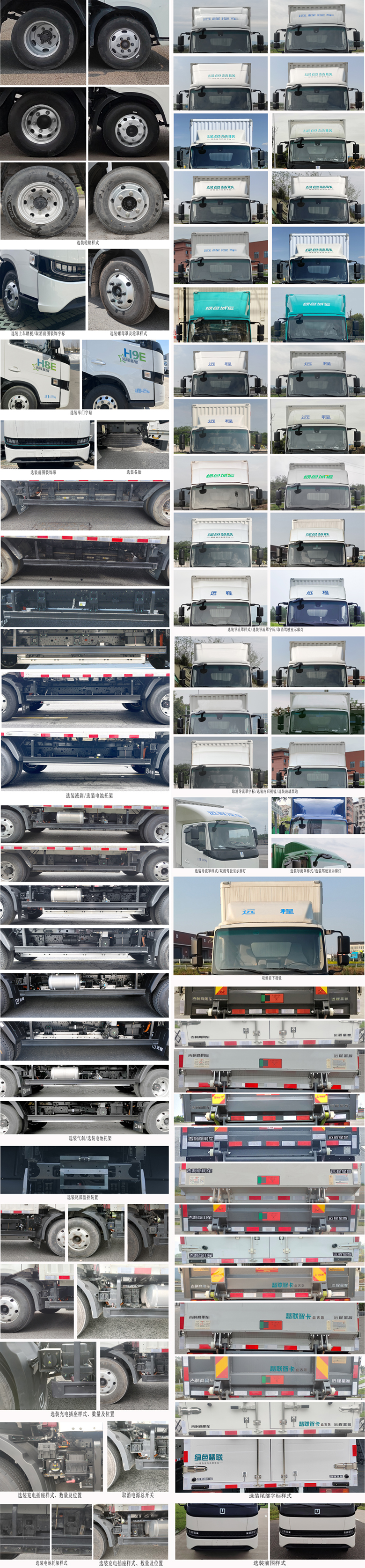 遠(yuǎn)程牌JGL5047XXYBEVGR10純電動廂式運輸車公告圖片