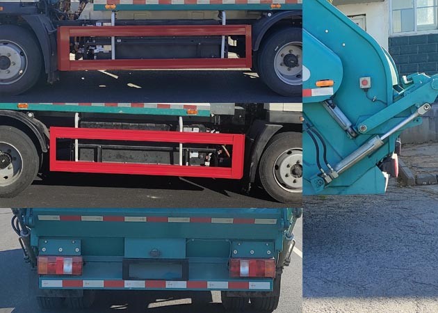 綠葉牌JYJ5127ZYSBEV純電動壓縮式垃圾車公告圖片