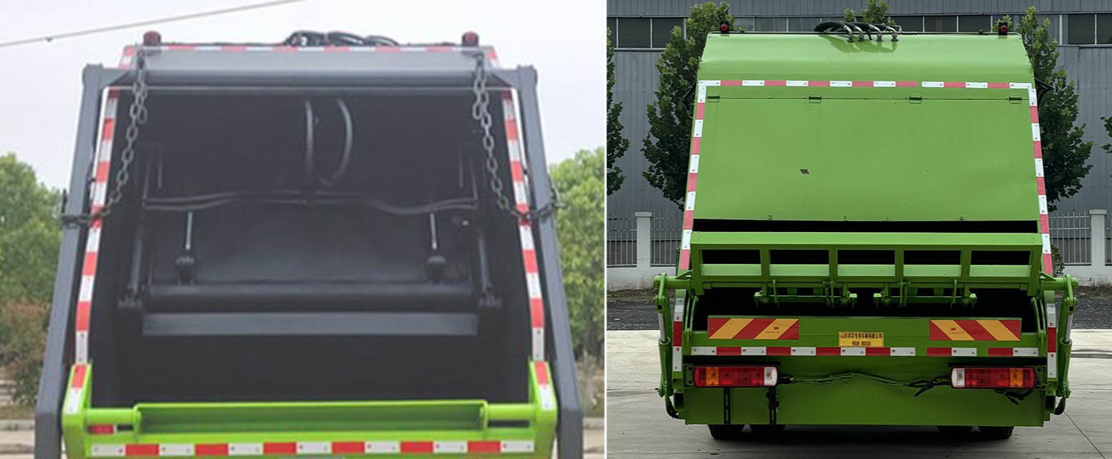 祥農(nóng)達牌SGW5250ZYSBJ6壓縮式垃圾車公告圖片