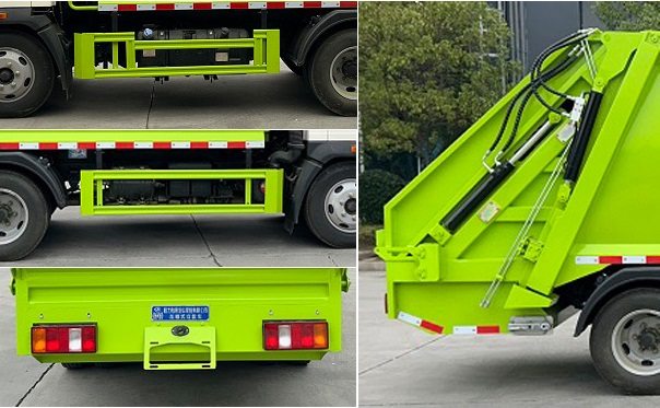 程力威牌CLW5045ZYS6ZS壓縮式垃圾車公告圖片