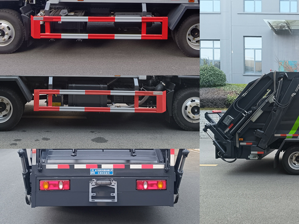 程力威牌CLW5070ZYSBHE壓縮式垃圾車公告圖片