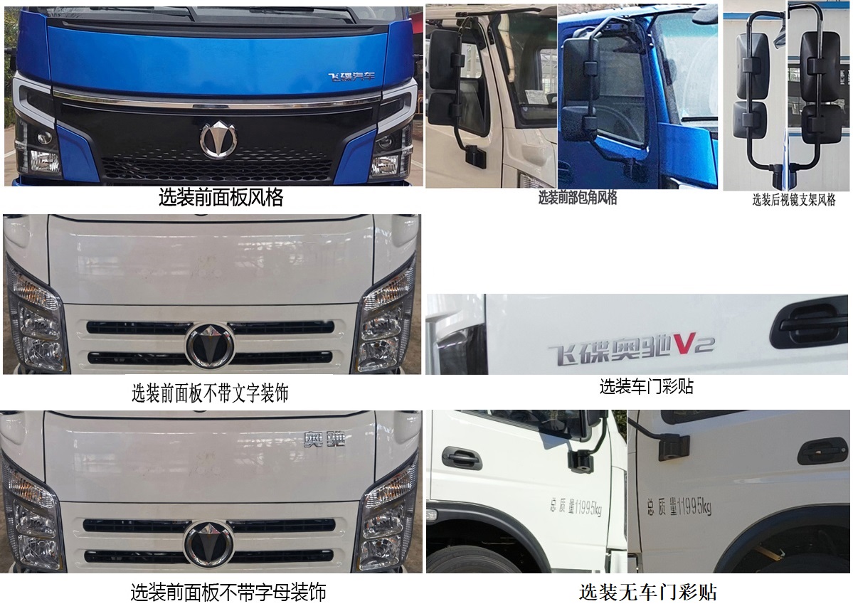 五征牌WZK5120ZYSW63K6壓縮式垃圾車公告圖片