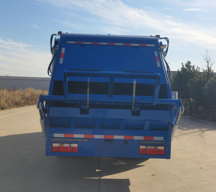 五征牌WZK5120ZYSW63K6壓縮式垃圾車公告圖片