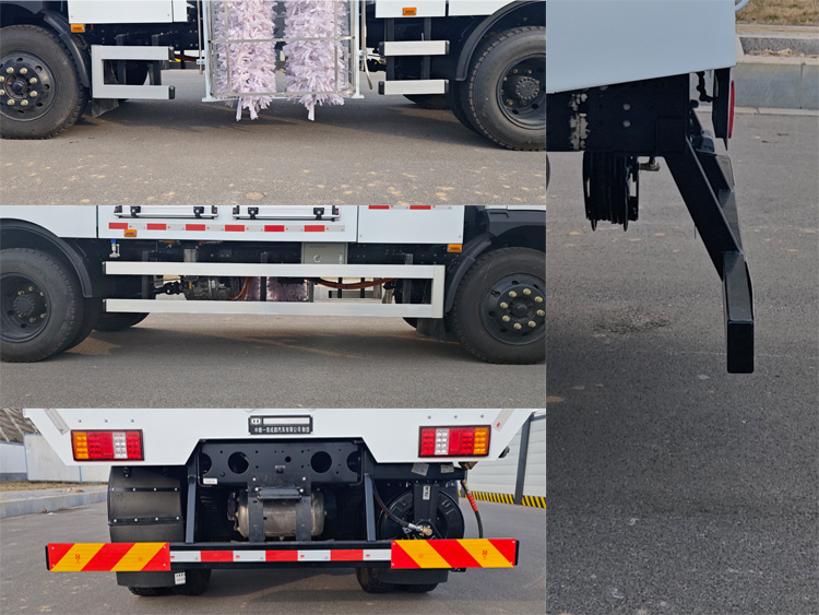 中植汽車牌CDL5120GQXSHBEV純電動護欄清洗車公告圖片