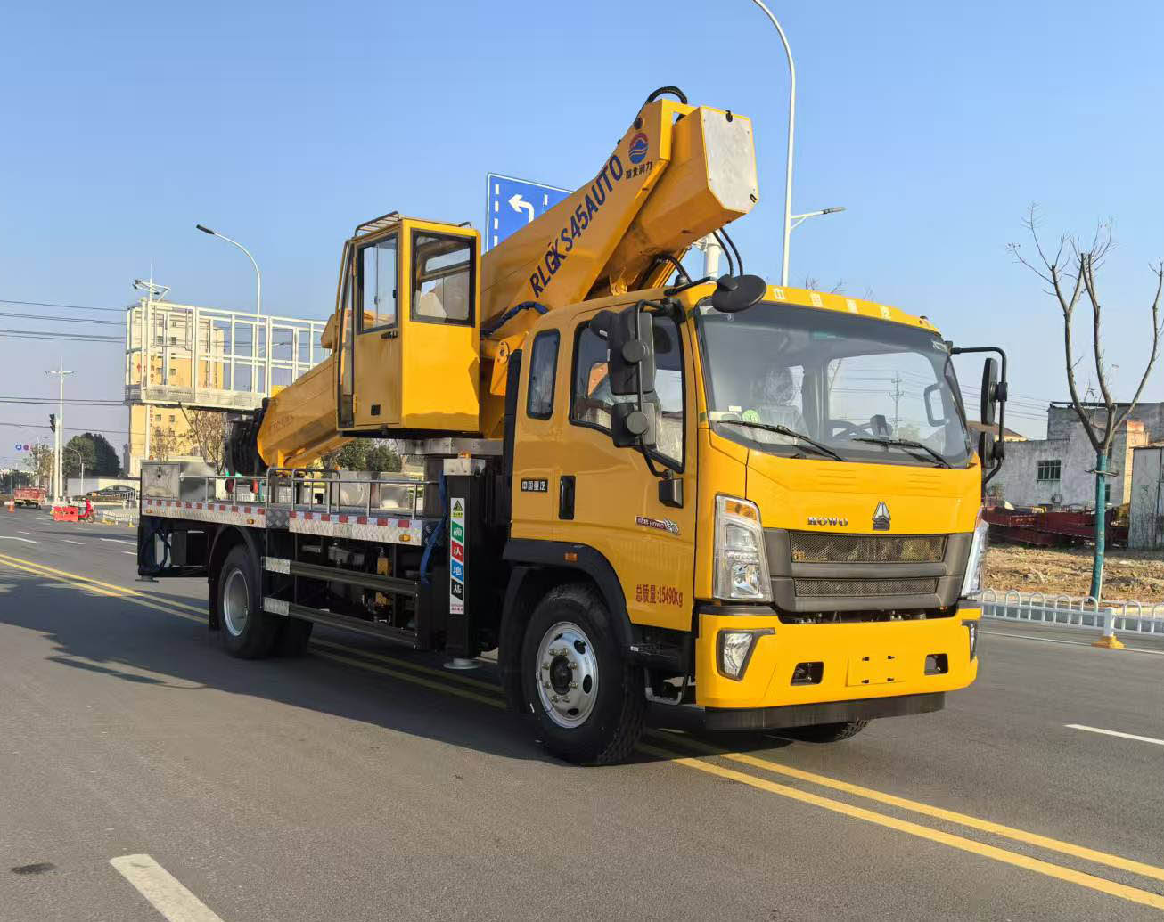 潤(rùn)知星牌SCS5150JGKZZ6高空作業(yè)車公告圖片