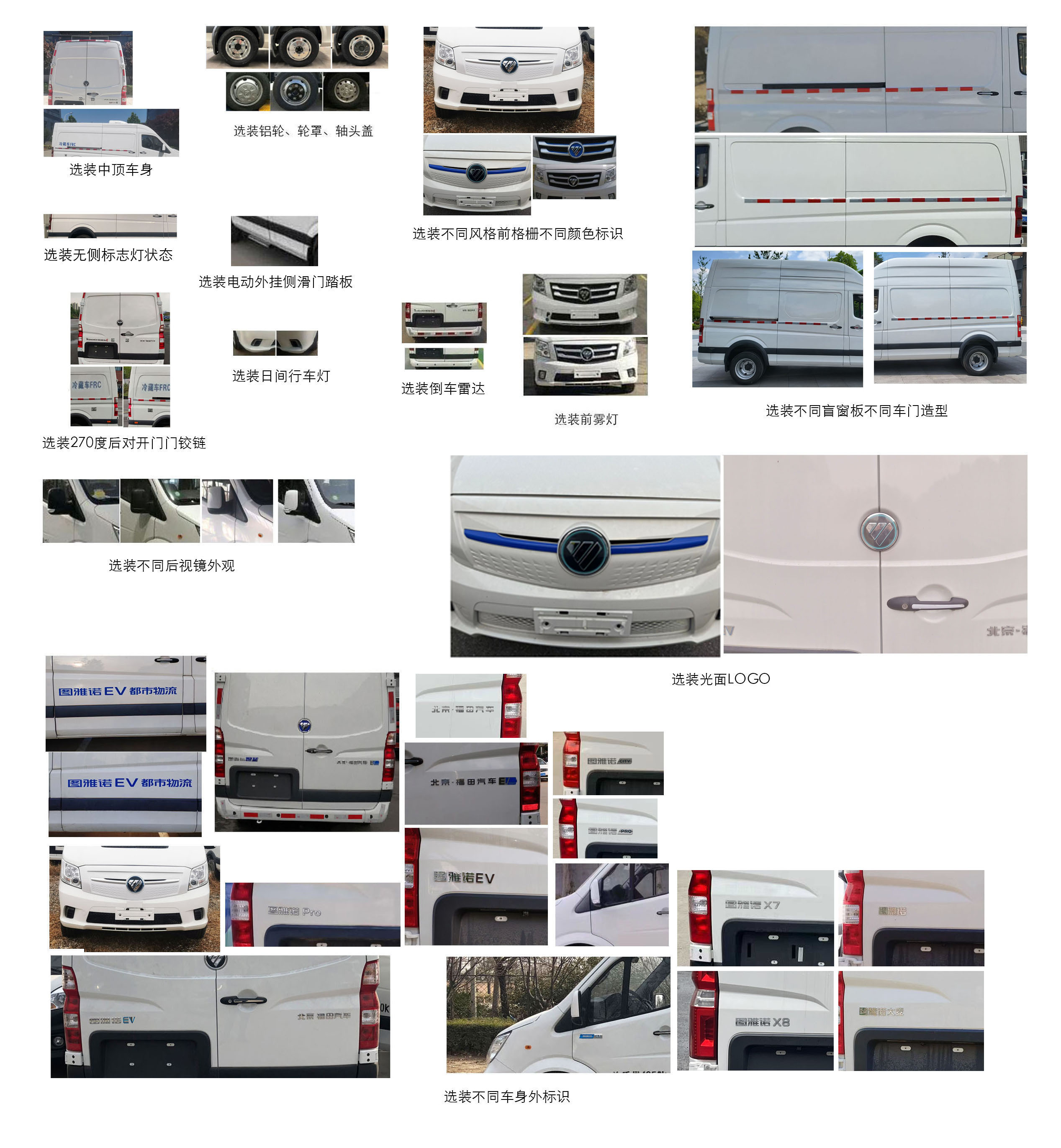 福田牌BJ5048XLCEV2純電動(dòng)冷藏車公告圖片
