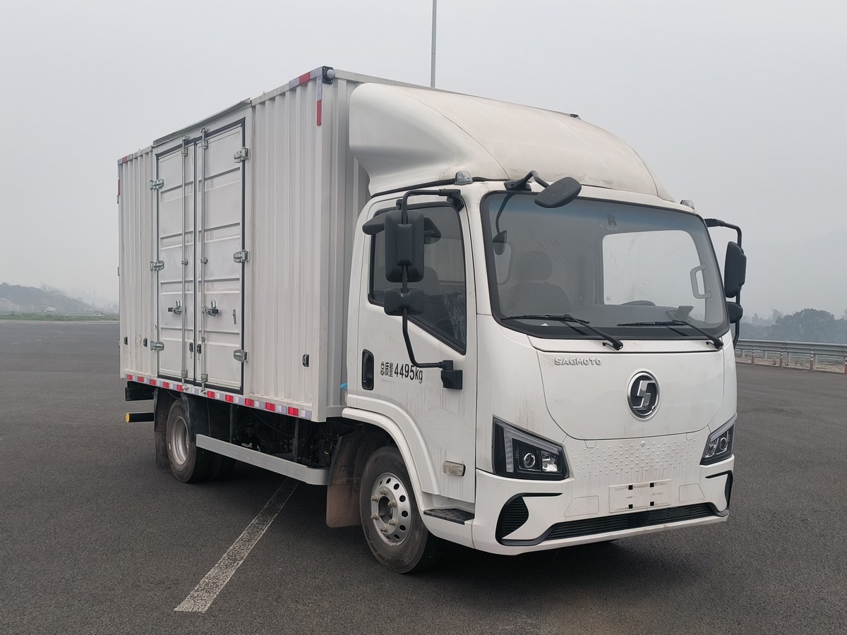 陜汽牌SX5048XXYBEV341N1純電動(dòng)廂式貨車公告圖片