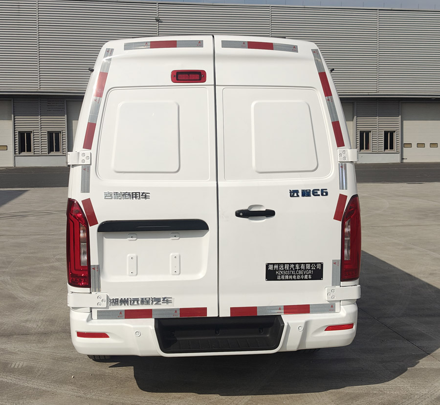 遠程牌HZK5037XLCBEVGR1純電動冷藏車公告圖片