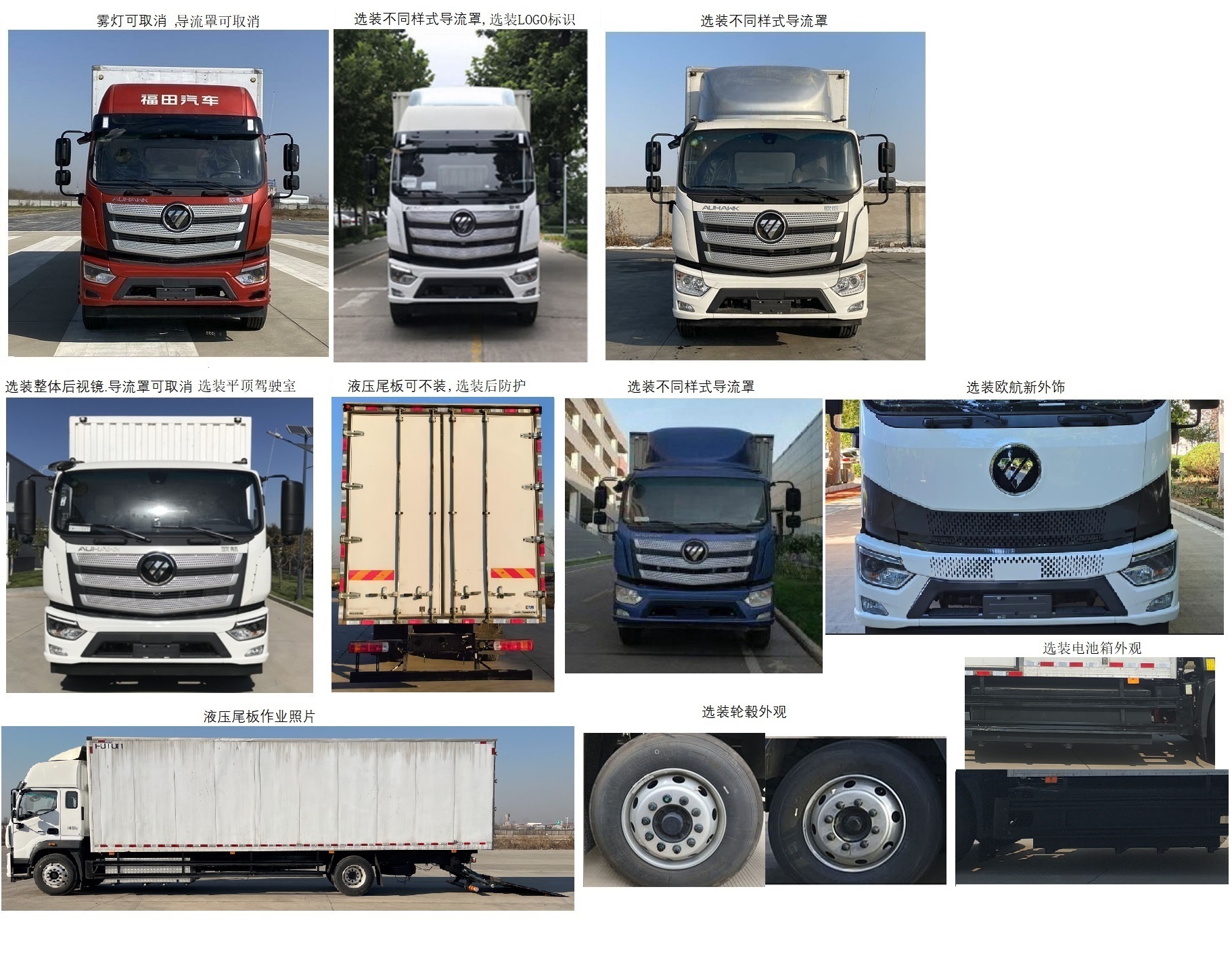 福田牌BJ5186XXYEV6A純電動廂式運輸車公告圖片