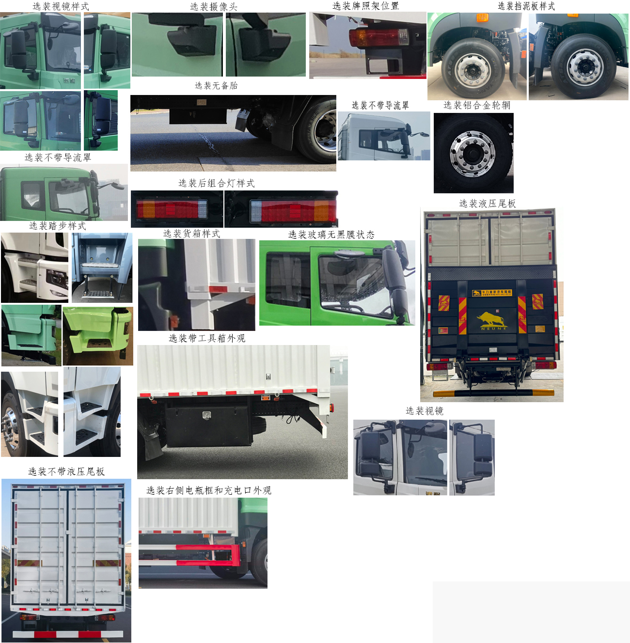 遠程牌HN5181XXYH32G1BEVY換電式純電動廂式運輸車公告圖片