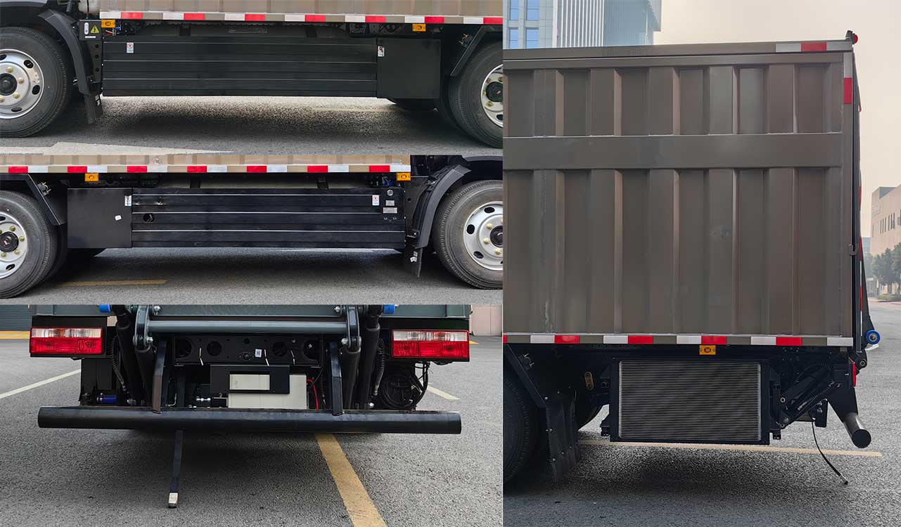 楚風(fēng)牌HQG5100XTYFCEVYW燃料電池密閉式桶裝垃圾車公告圖片