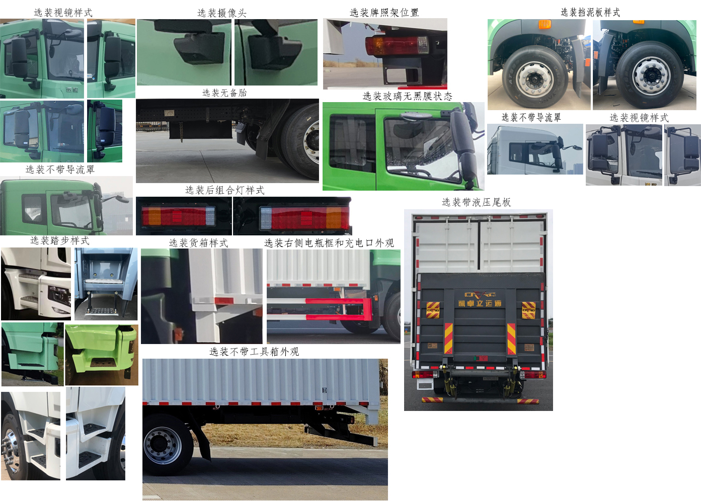 遠(yuǎn)程牌HN5181XYKH32G1BEVY換電式純電動翼開啟廂式車公告圖片