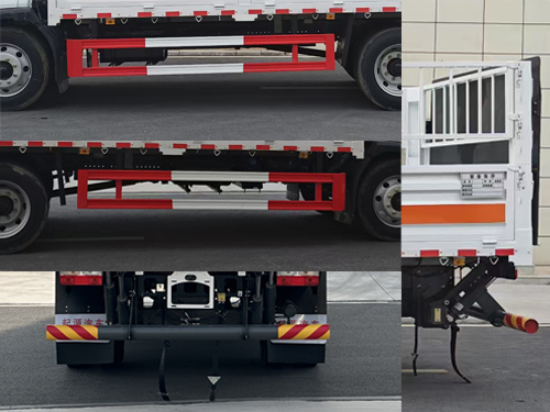 百捷牌QYY5125TQPEQ6氣瓶運(yùn)輸車公告圖片