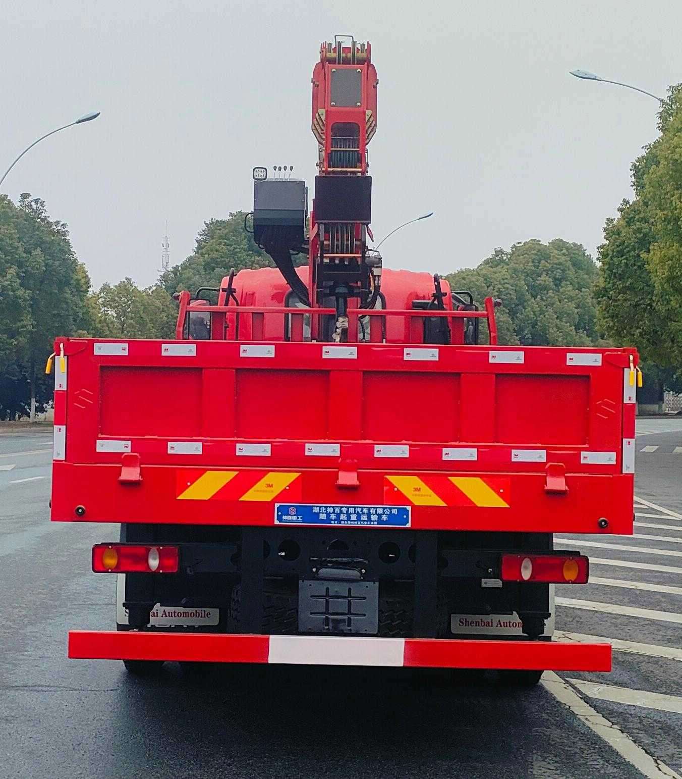 神百重工牌ABC5183JSQDV61隨車起重運輸車公告圖片