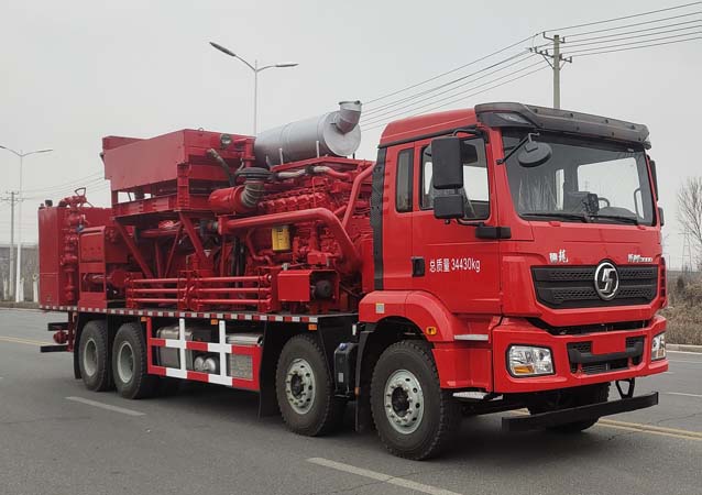 忠華通運(yùn)牌TYJ5341TYL壓裂車(chē)