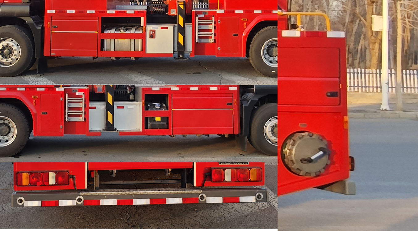 中卓時(shí)代牌ZXF5301TXFBP600/YDXZ泵浦消防車(chē)公告圖片