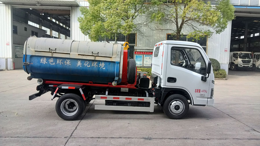 三聯(lián)牌YSY5041ZXXBEV純電動車廂可卸式垃圾車公告圖片