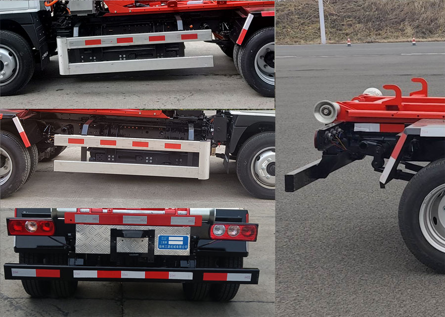 三聯(lián)牌YSY5041ZXXBEV純電動車廂可卸式垃圾車公告圖片