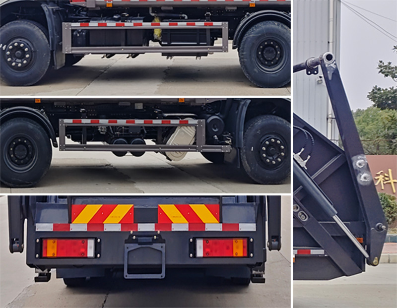 斯太隆牌HZH5251ZYSD6LH壓縮式垃圾車公告圖片