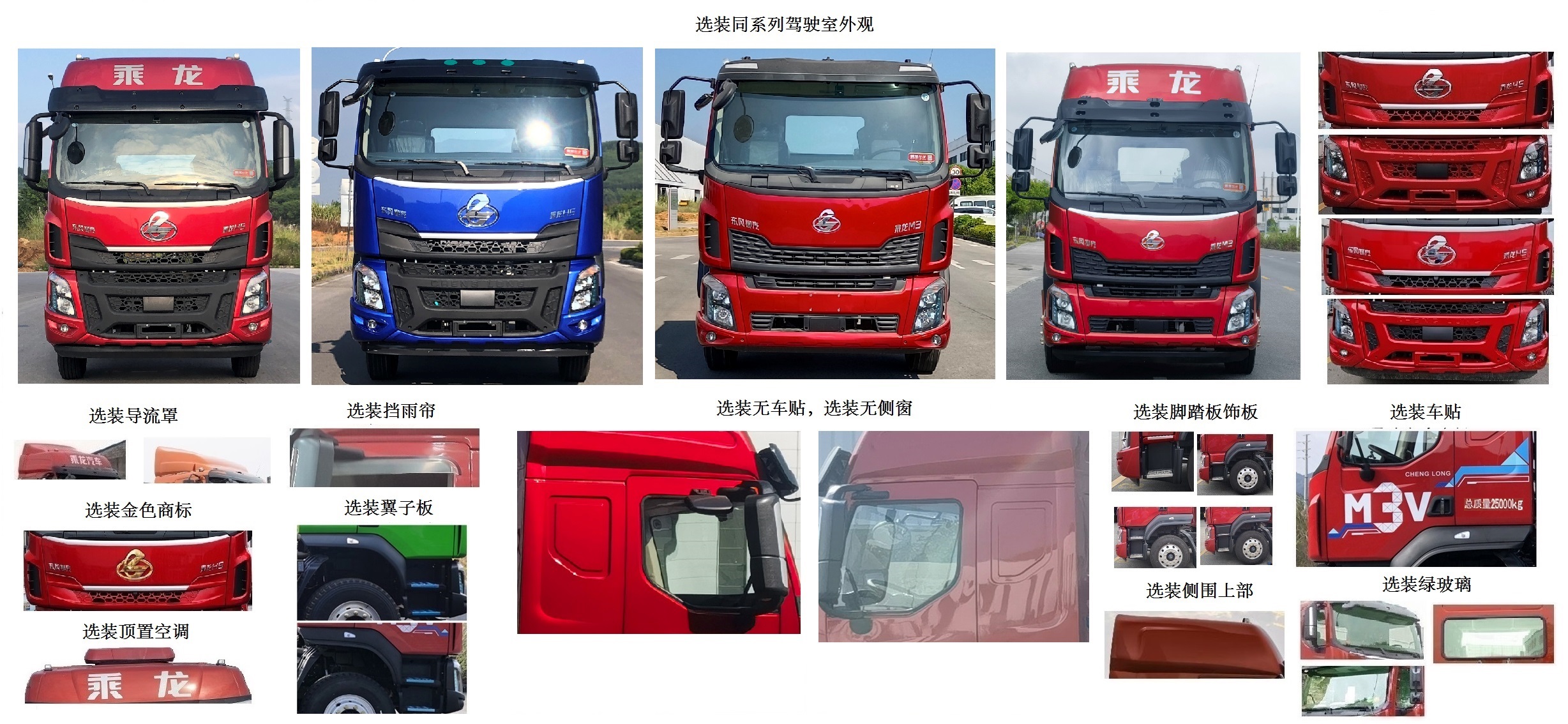 乘龍牌LZ5250XXYM3CC1廂式貨車公告圖片