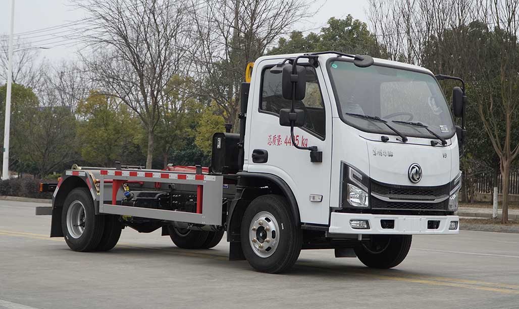 凱力風(fēng)牌KLF5045ZXXE6車廂可卸式垃圾車公告圖片