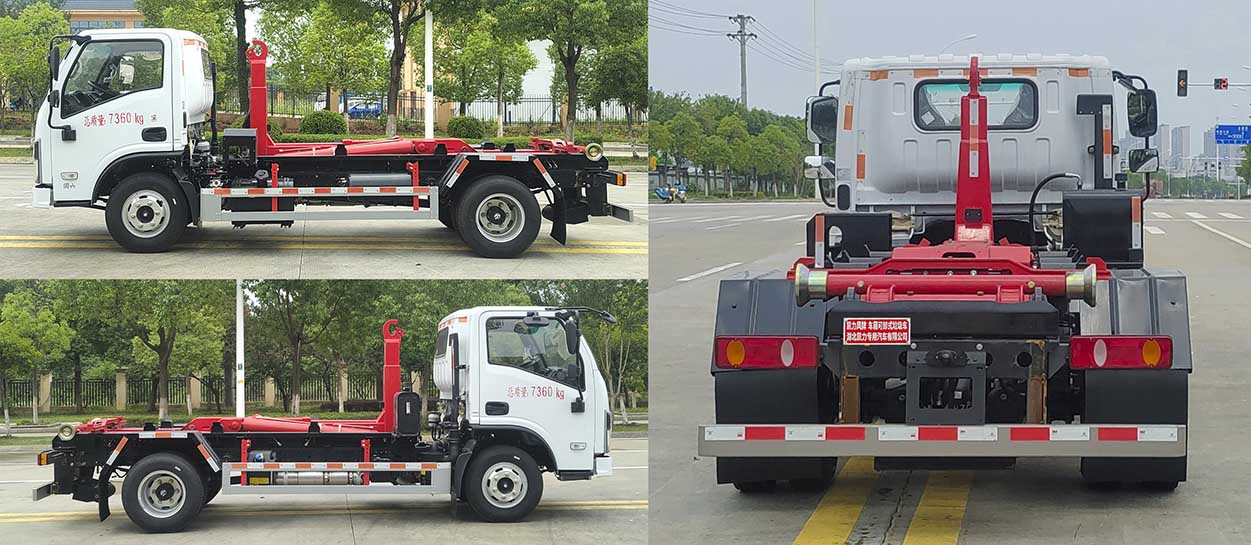 凱力風(fēng)牌KLF5045ZXXE6車廂可卸式垃圾車公告圖片