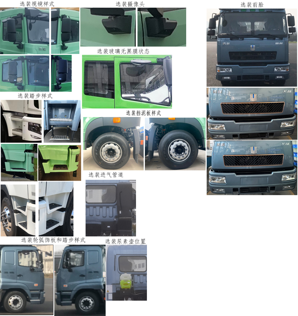 遠程牌HN5180ZXXH32D5SHEVY甲醇插電式增程混合動力車廂可卸式垃圾車公告圖片