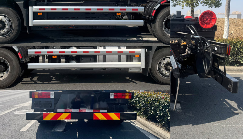 遠程牌HN5180ZXXH32D5SHEVY甲醇插電式增程混合動力車廂可卸式垃圾車公告圖片