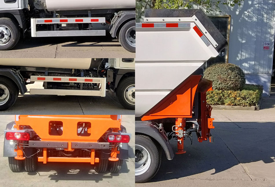 三聯(lián)牌YSY5044ZZZBEV純電動(dòng)自裝卸式垃圾車公告圖片