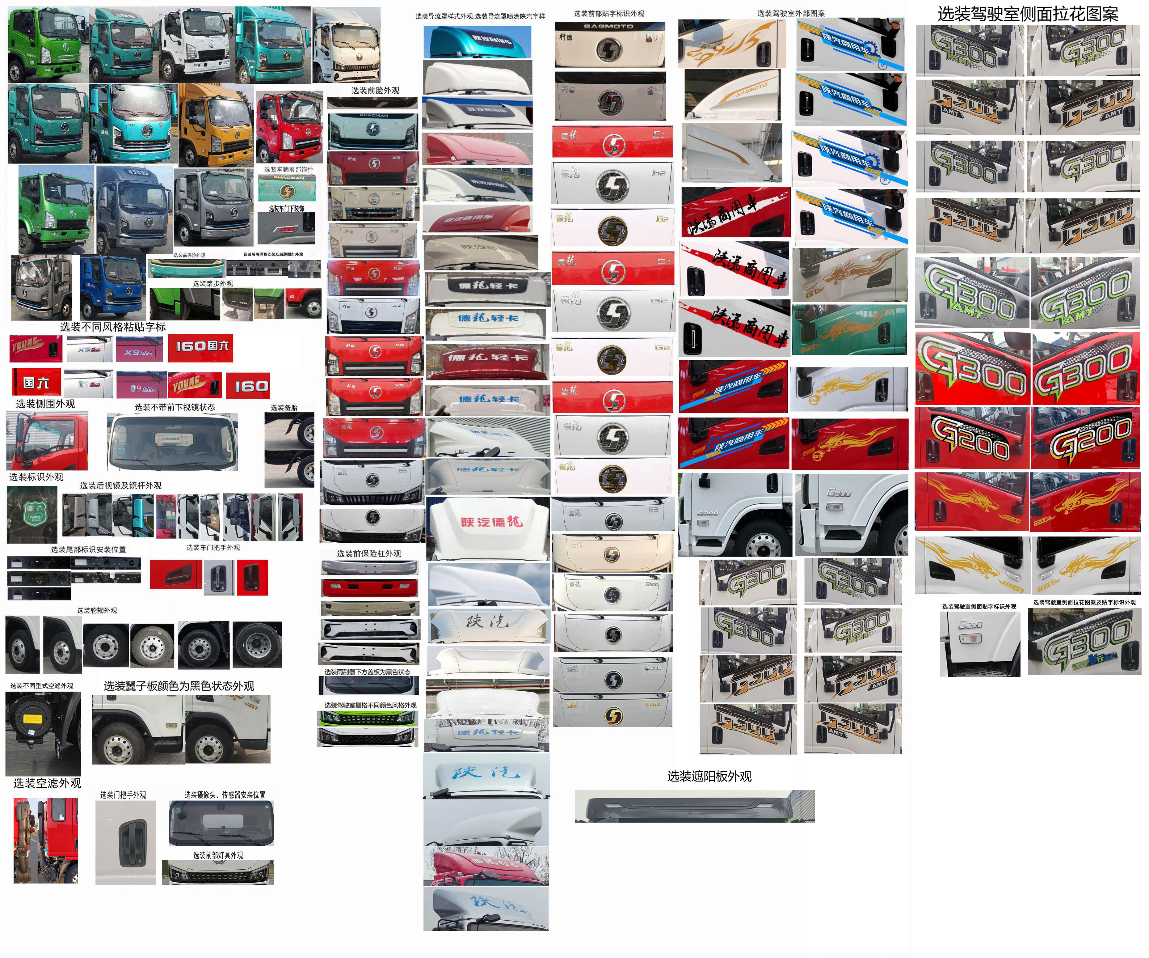 陜汽牌SX5048XXYMA廂式貨車公告圖片