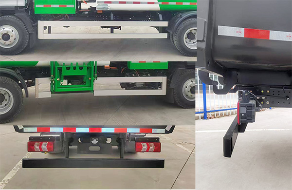 海威英達(dá)牌HWA5080ZZZBMBEV純電動自裝卸式垃圾車公告圖片