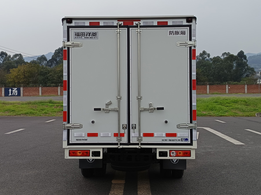 福田牌BJ5030XXYEV84純電動(dòng)廂式貨車公告圖片