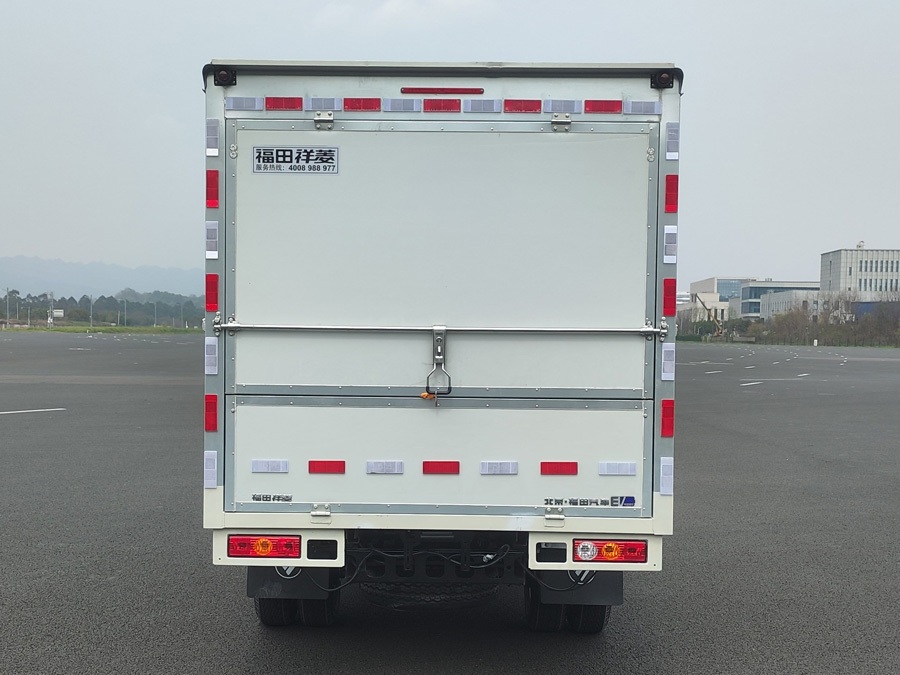 福田牌BJ5030XYKEV81純電動翼開啟廂式貨車公告圖片