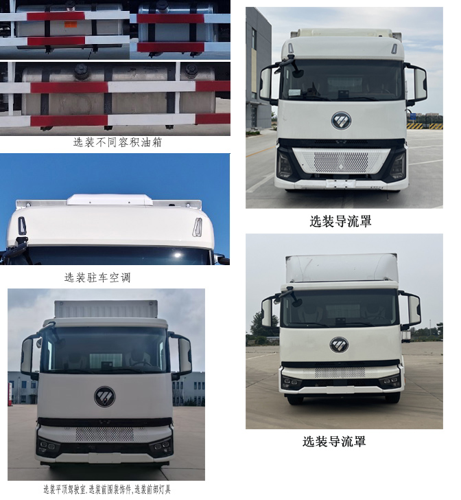 福田牌BJ5186XXY-08廂式貨車公告圖片