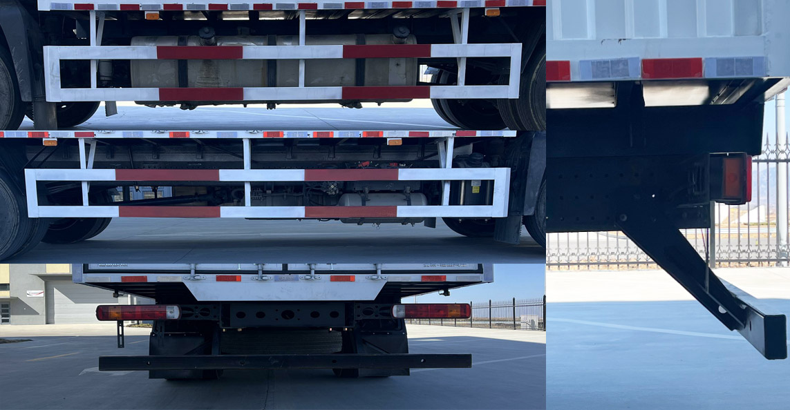 福田牌BJ5186XXY-08廂式貨車公告圖片