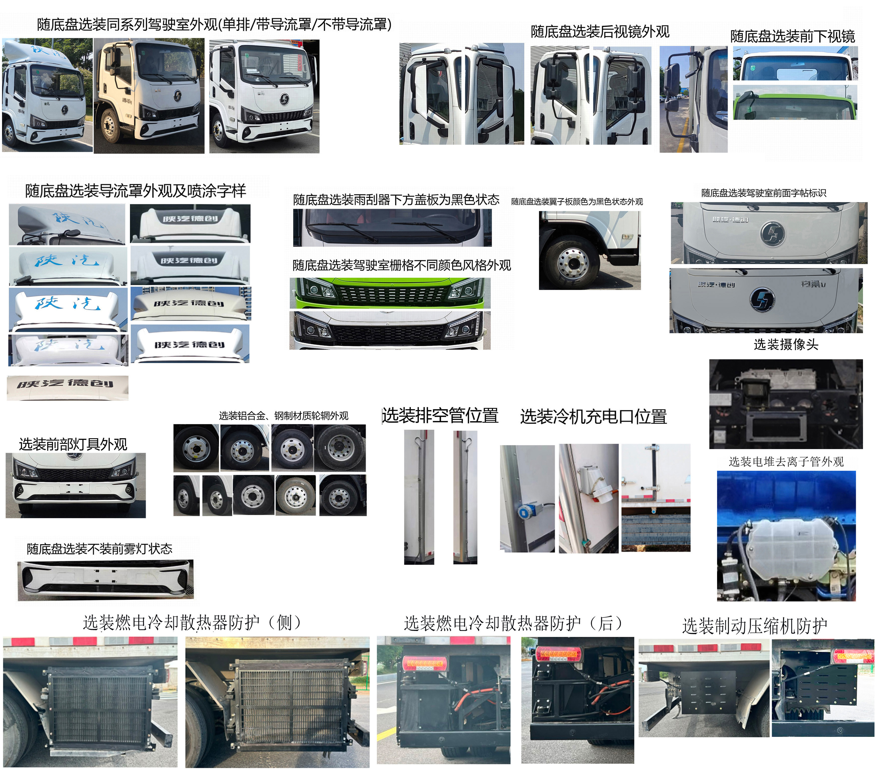 陜汽牌SX5040XLCFCEV341N1燃料電池冷藏車公告圖片