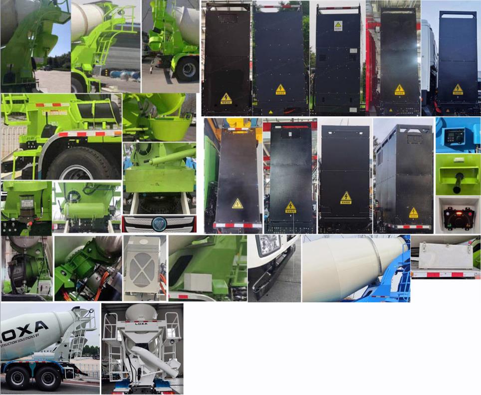 雷薩牌FLX5311GJBEV2D純電動混凝土攪拌運輸車公告圖片