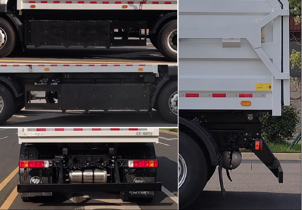 福田牌BJ5180ZXLEV-H1純電動廂式垃圾車公告圖片