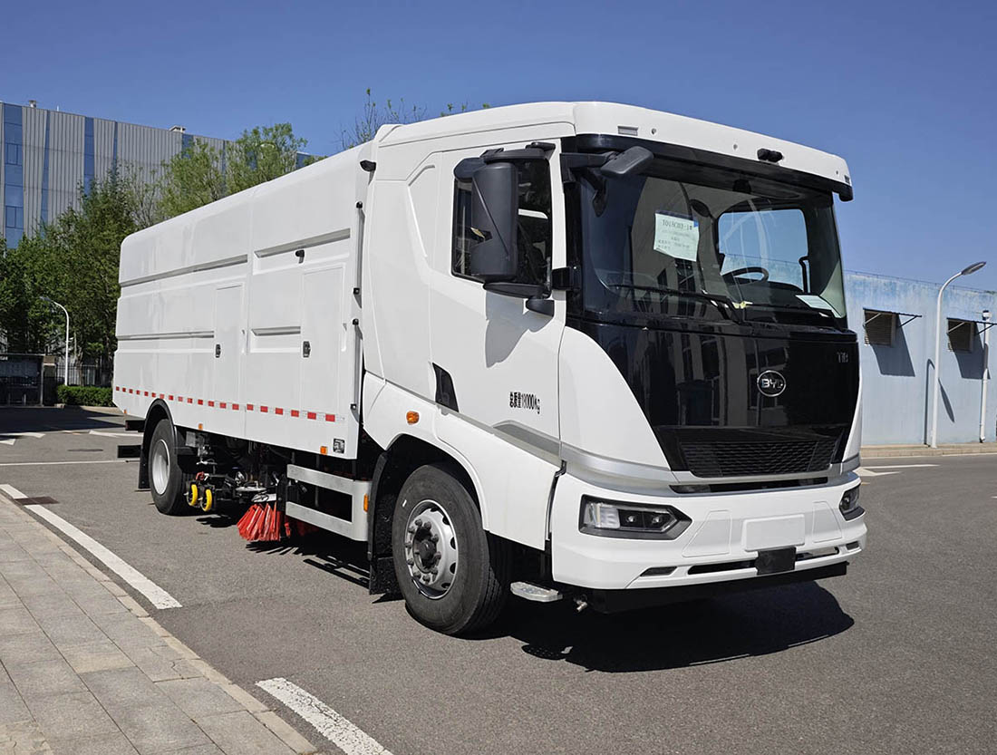 亞潔牌BQJ5180TXSBYDBEV純電動洗掃車公告圖片