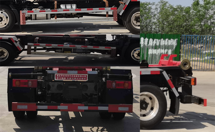 斯太隆牌HZH5040ZXXE6LH車廂可卸式垃圾車公告圖片